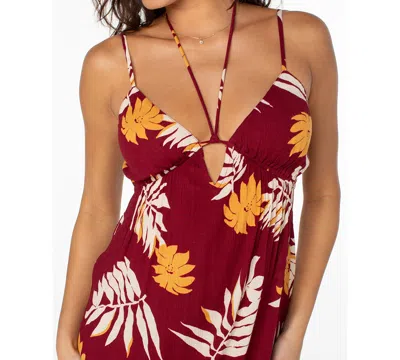 Roxy Women's Sunshine Crush Sleeveless Dress In Multi