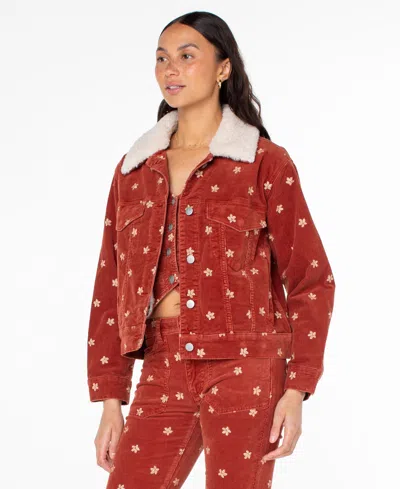 Roxy Big Smoke Jacket In Brown