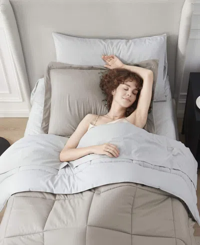 Nestl Luxury Soft Reversible 5-pc. Comforter Set, Twin Xl In Sand