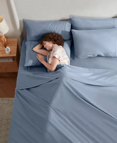 Nestl Extra Deep Pocket 6-pc. Sheet Set, Full In Blue