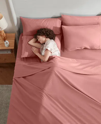 Nestl Extra Deep Pocket 7-pc. Sheet Set, King Split In Pink