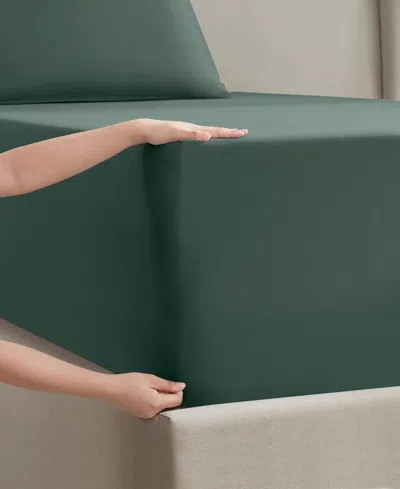 Nestl Extra Deep Pocket 4-pc. Sheet Set, Twin In Green