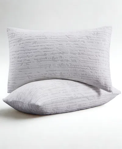 Nestl Adjustable Support Shredded Memory Foam 2-pack Pillow, Standard/queen In White