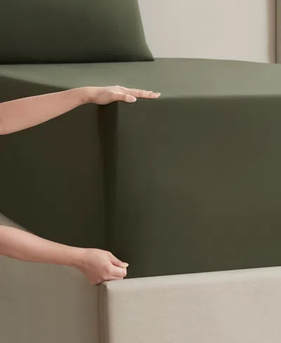 Nestl Extra Deep Pocket 4-pc. Sheet Set, Twin Xl In Green