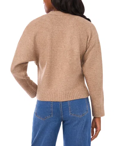 1.state Pockets Cardigan In Brown