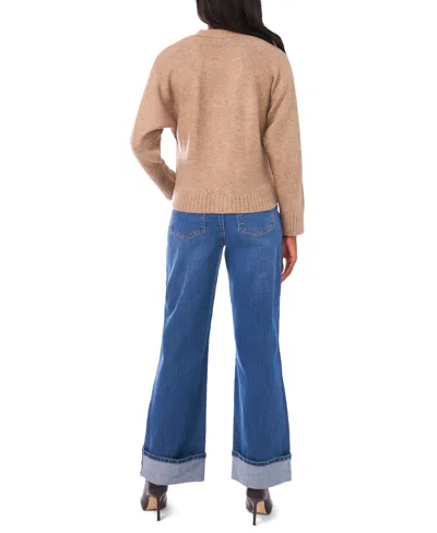 1.state Pockets Cardigan In Brown