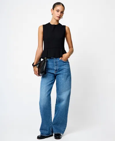 French Connection Women's Cleo Sleeveless Top In Black