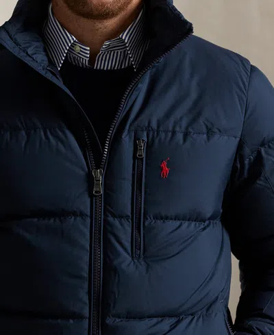 Polo Ralph Lauren Men's Big & Tall Gorham Down Jacket In Blue