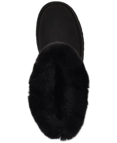 Guess Women's Dowry Rhinestone Bow Winter Boot In Black