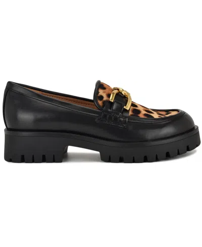 Nine West Women's Gables Chain Bit Lug Loafers In Multi