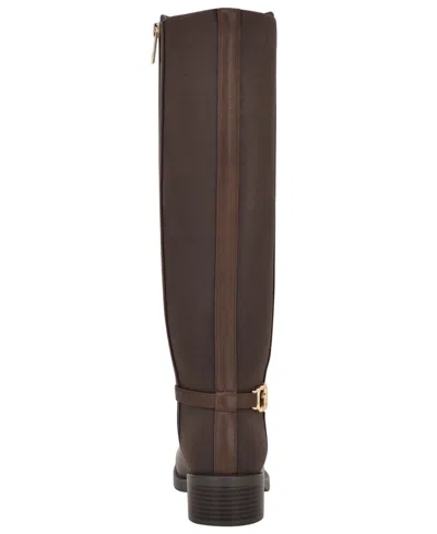 Tommy Hilfiger Imaliz Riding Boot In Brown