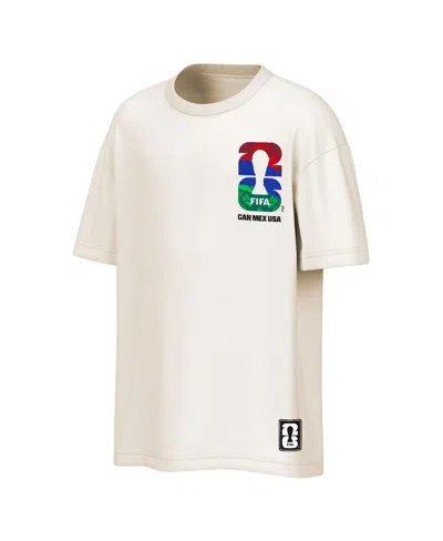 Outerstuff Men's Natural 2026 Fifa World Cup North America Oversized T-shirt In Brown