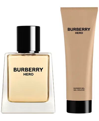 Burberry Hero Eau De Toilette Gift Set 50ml (worth £95) In Transparent