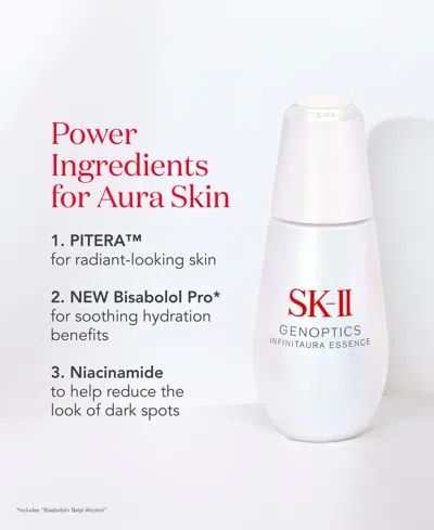 Sk-ii Genoptics Infinitaura Brightening Serum 1 Oz. In White