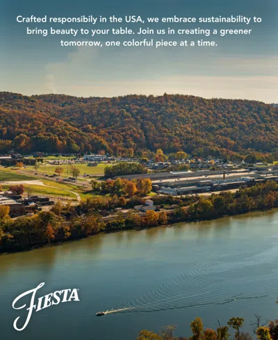 Fiesta Sky Snowflakes Rangetop Large Salt & Pepper Shakers, Exclusively At Macy's In Blue