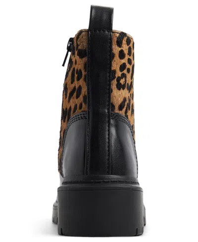 Aldo Women's Goer-in Round Toe Combat Boots In Multi