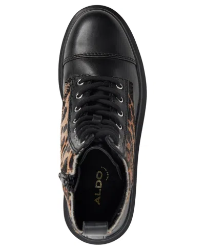 Aldo Women's Goer-in Round Toe Combat Boots In Multi