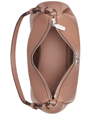 Dkny Remy Top Zip Shoulder Bag In Brown