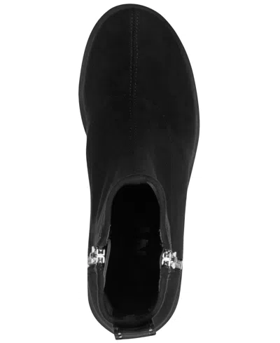 Dkny Roscoe Lug Sole Bootie In Black