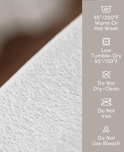 Nestl Premium Zippered Waterproof Mattress, California King In White