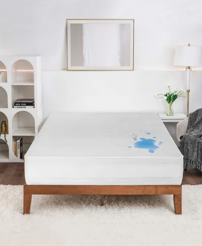 Nestl Premium Zippered Waterproof Mattress, Twin In White