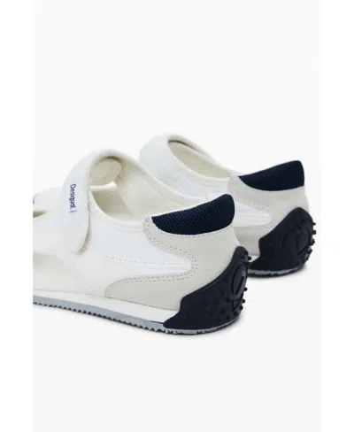 Desigual Women's Ballerina Flats In White