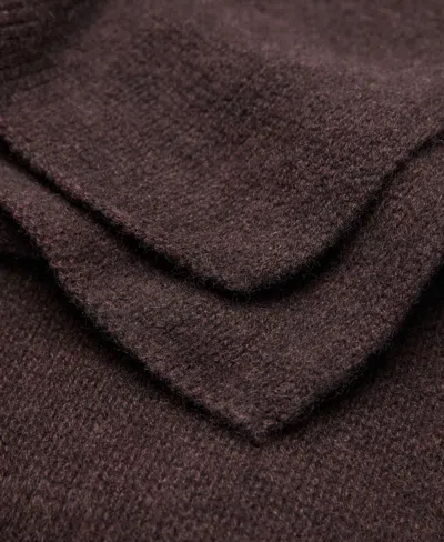 Mango Women's Cashmere Scarf In Brown