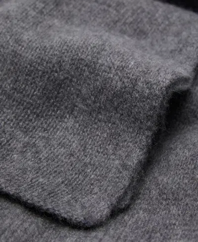 Mango Women's Cashmere Scarf In Gray