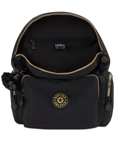 Kipling City Zip Small Backpack In Black
