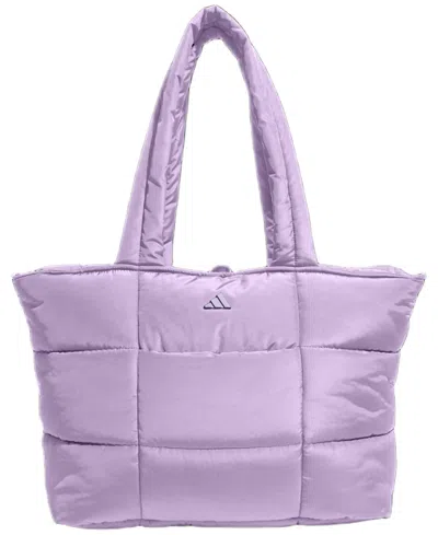 Adidas Originals Women's All Me 3 Quilted Tote In Purple