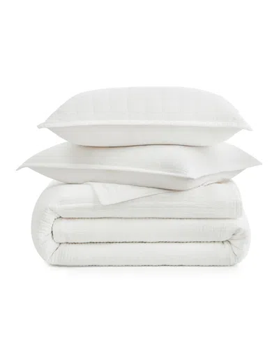 Ugg Campo Exquisite 2-pc. Quilt Set, Twin/twin Xl In White