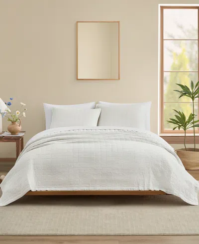 Ugg Campo Exquisite 2-pc. Quilt Set, Twin/twin Xl In White