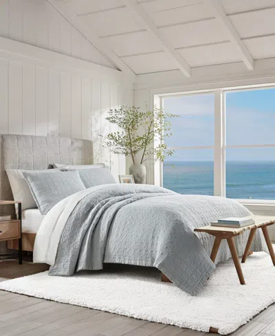 Ugg Campo Exquisite 2-pc. Quilt Set, Twin/twin Xl In Gray