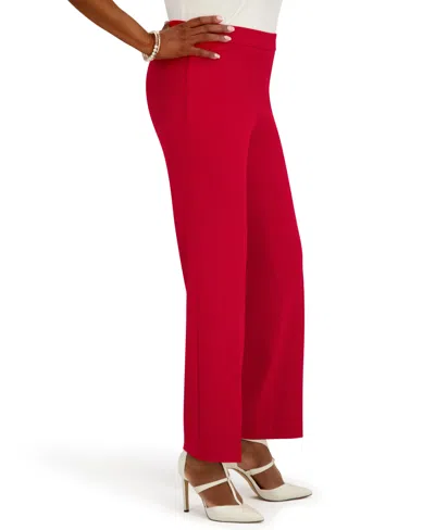 Kasper Women's Pull-on Trousers In Red