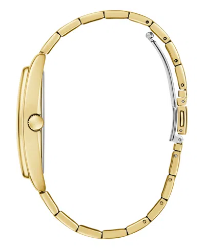 Guess Men's Gold Tone Multi-function Watch, 38mm In Gold