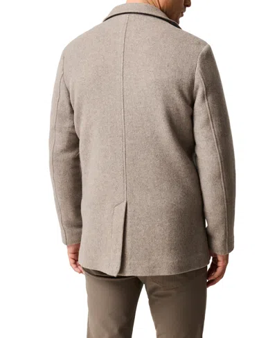 Rodd & Gunn Fitchett Wool Blend Coat In Brown