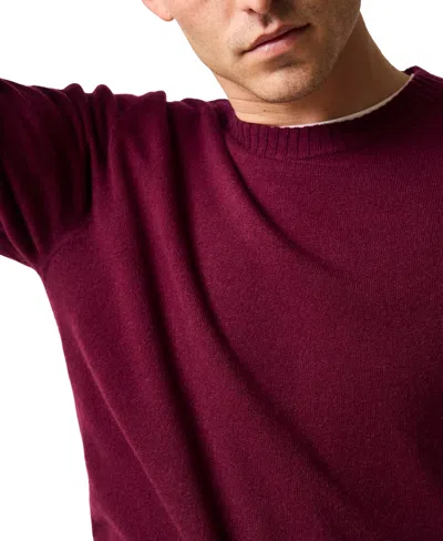 Rodd & Gunn Stewart Island Knit In Burgundy