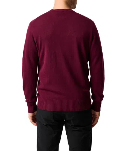 Rodd & Gunn Stewart Island Knit In Burgundy