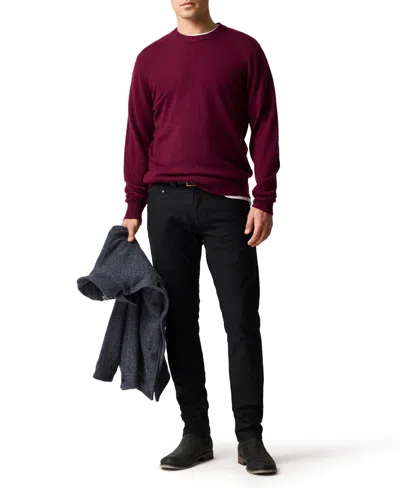 Rodd & Gunn Stewart Island Knit In Burgundy