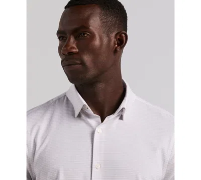 Perry Ellis Men's Long Sleeve Button-down Shirt In White