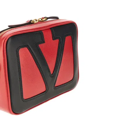 Valentino Garavani Superstar Chain Belt Bag In Red
