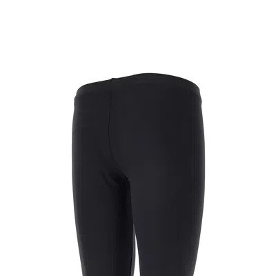 The Row 'woolworth' Scuba Fabric Pants In Black