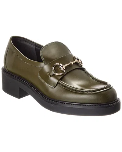 Gucci Women's Loafer With Horsebit In Green
