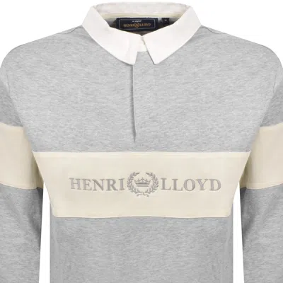 Henri Lloyd Voyager Rugby Polo Grey In Gray