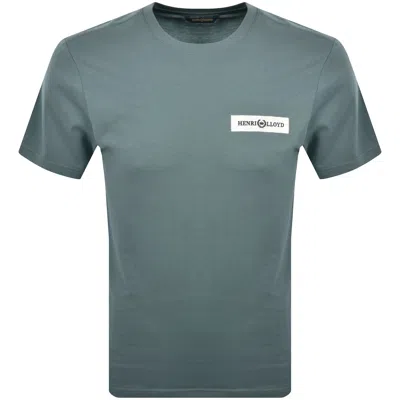 Henri Lloyd Colshot T Shirt Blue In Blue