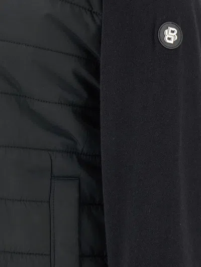 Hugo Boss H-hernesto Padded Jacket In Black