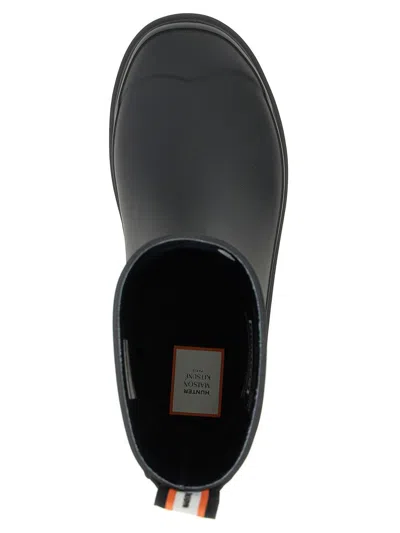 Maison Kitsuné Boots Hunter Woman Color Black In Black