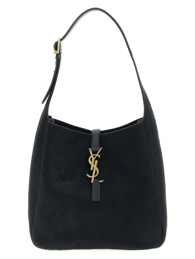 Saint Laurent Small Le 5 A 7 Supple Shoulder Bag In Black