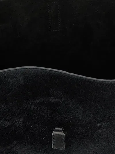 Saint Laurent Small Le 5 A 7 Supple Shoulder Bag In Black