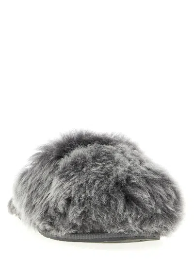 Ugg Scuffette Chalet Bedroom Linen And Nightwear Gray In Gray